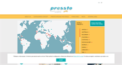 Desktop Screenshot of pressto.com