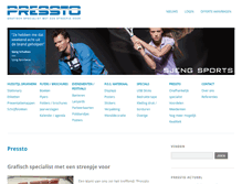 Tablet Screenshot of pressto.nl
